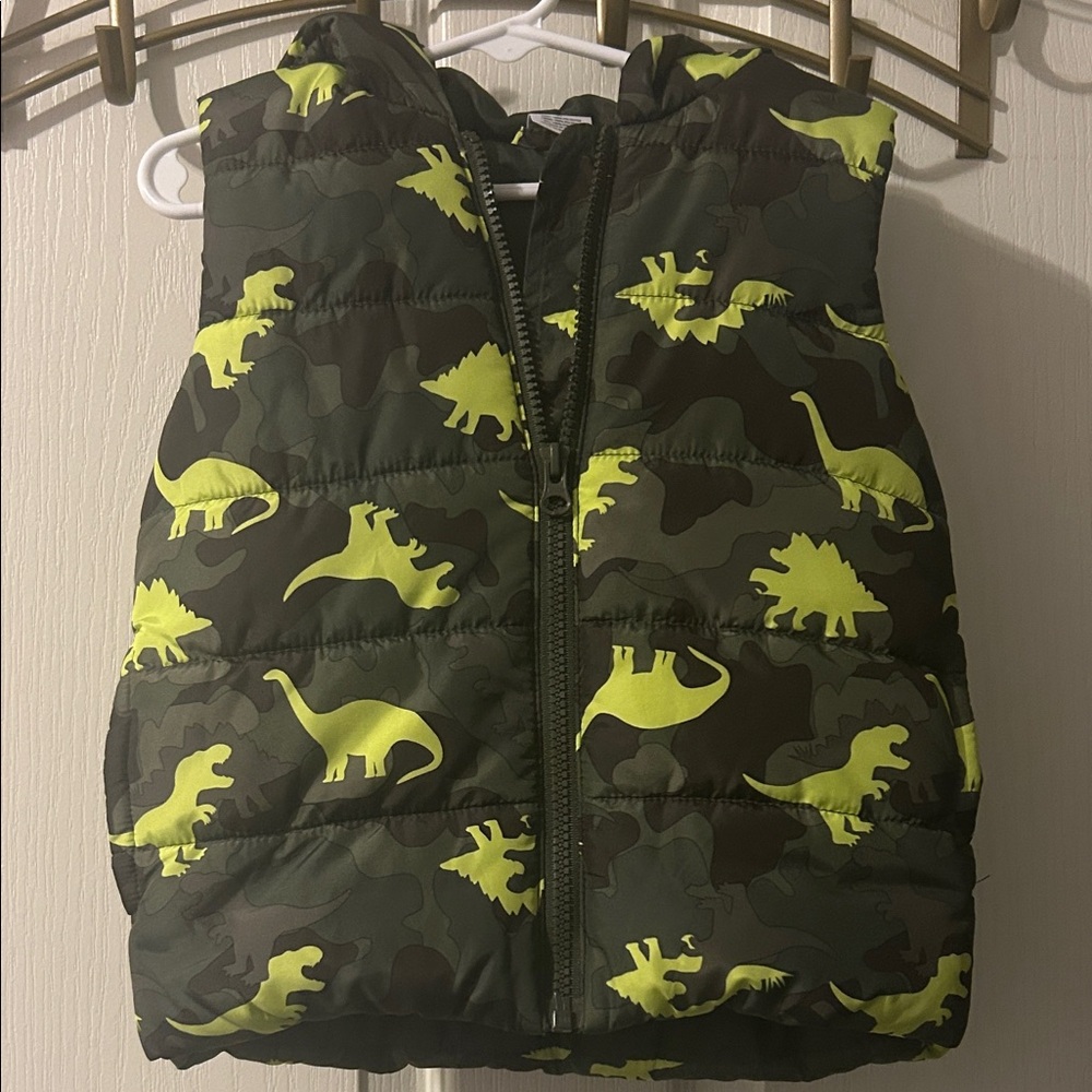 Kids Dinosaur Camo Vest
